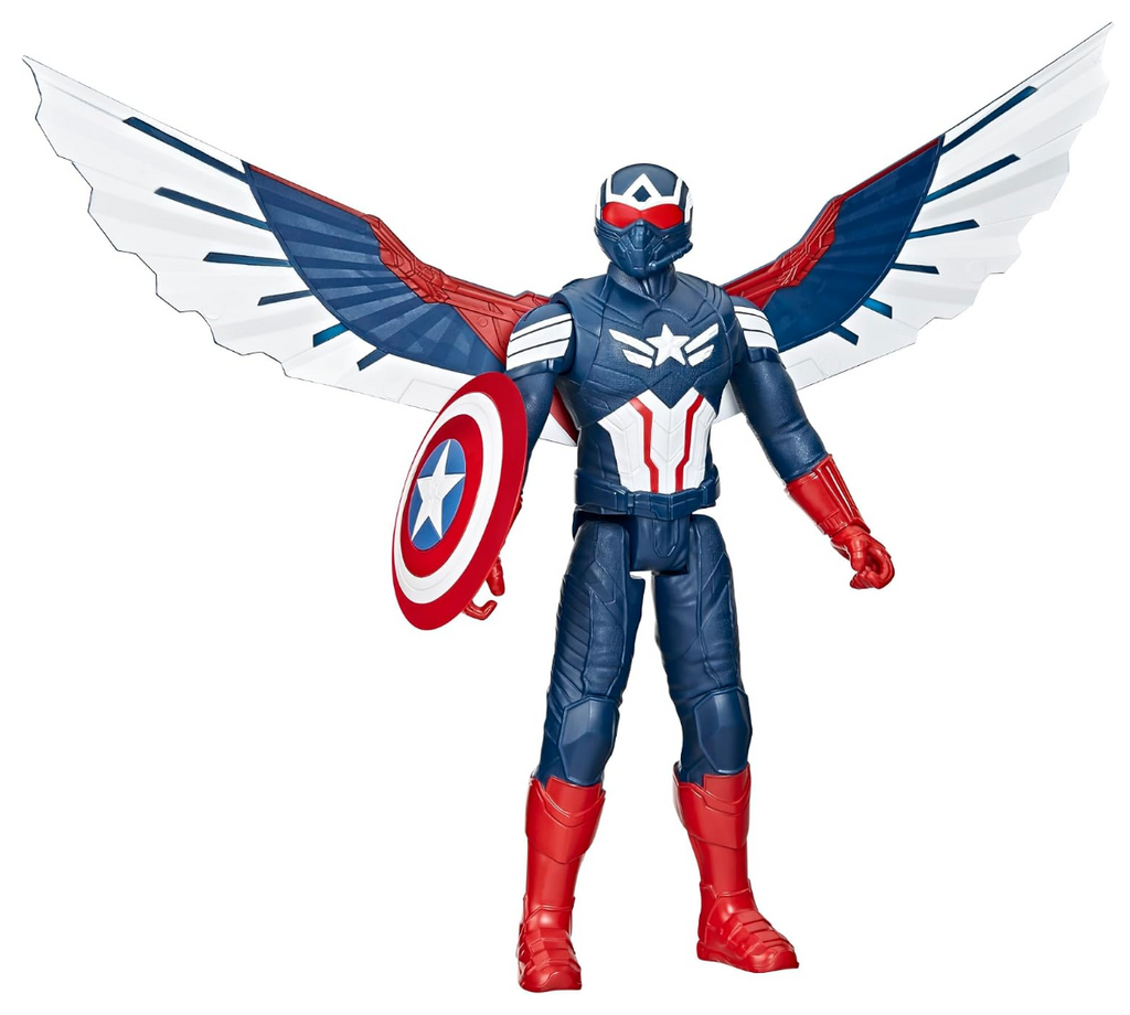 Marvel Studios Captain America Brave New World, 12-Inch Deluxe Captain America Action Figure