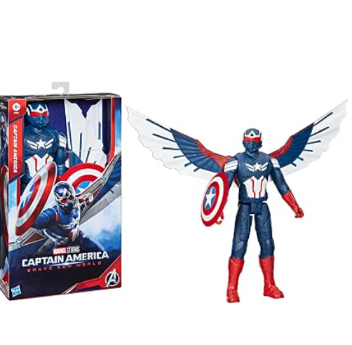 Marvel Studios Captain America Brave New World, 12-Inch Deluxe Captain America Action Figure Secondary image