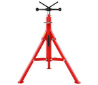 VEVOR Mophorn V Head Pipe Stand Adjustable Height 28-52 Inch, Jack Stands 2500 LB. Capacity,Folding Portable 1/2 to 12 Inch Supporting,Steel