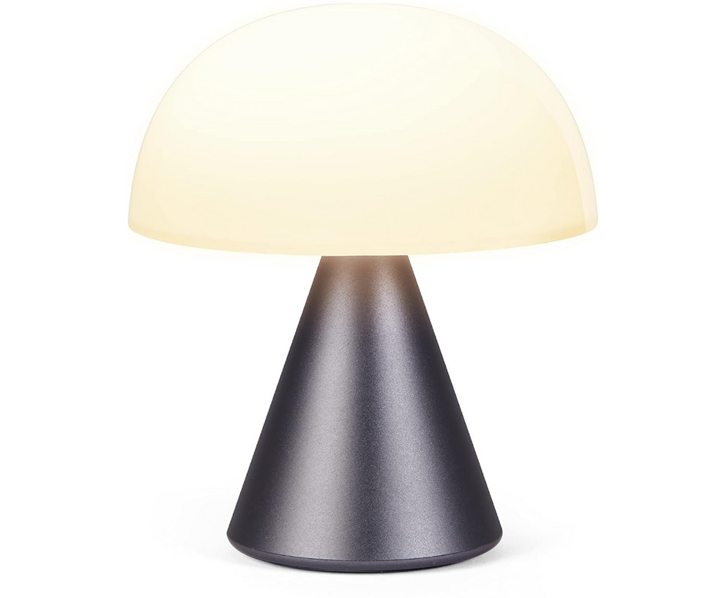 Lexon MINA M Rechargeable Wireless LED Table Lamp for Bedside Table or Desk with Dimmer