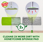 3M™ Scotch-Brite™ Easy Sweeper Plus Anti-Bacterial Paper Wiper Mop (Refill Available)