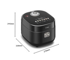 Tefal Far Infrared RK8868 - Rice Cooker, 1450W, Induction Heating technology, Fuzzy Logic with Spherical Pot, 1.5L, 13 cooking progams, Black