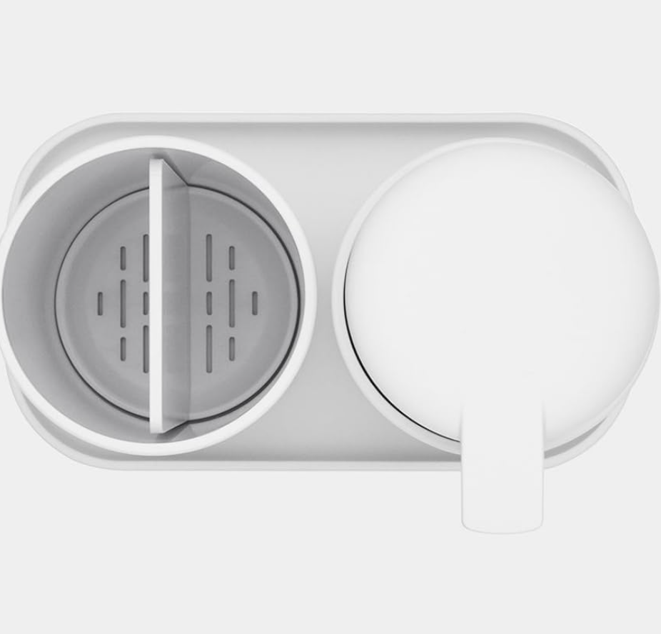 Brabantia 280382 ReNew Set of 3 Bathroom Accessories, White
