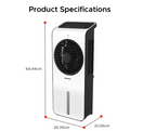 4.5L Evaporative DC Air Cooler | Ultra Slim and Compact, DC Motor, 3-IN-1 Function