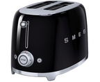 Smeg TSF01BLUK Retro Style 2 Slice Toaster - Black