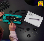 LEGO Technic Aston Martin Valkyrie 42208 | Race Car Toy, V12 Engine & Gullwing Doors, Model Building Kit