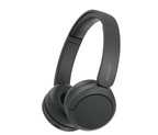 Sony WH-CH520 Best Wireless Bluetooth On-Ear Headphones with Microphone for Calls and Voice Control, Up to 50 Hours Battery Life with Quick Charge Function, Includes USB-C Charging Cable - Black