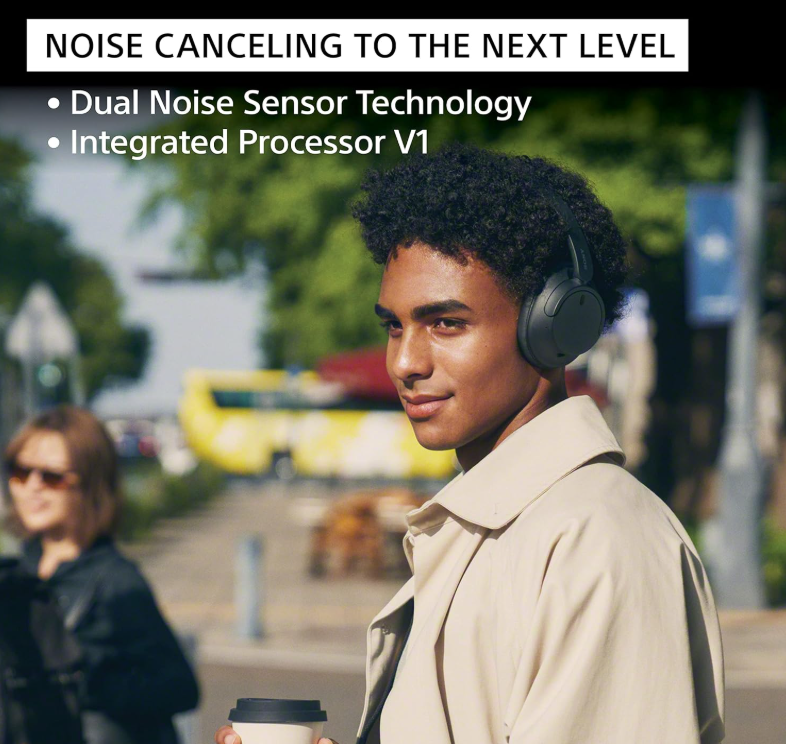 Sony WH-CH720N Noise Canceling Wireless Headphones Bluetooth Over The Ear Headset with Microphone and Alexa Built-in