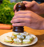 Cole & Mason 207CM-HB0644P Forest Capstan Pepper Mill with Carbon Steel Mechanism, 16.5cm