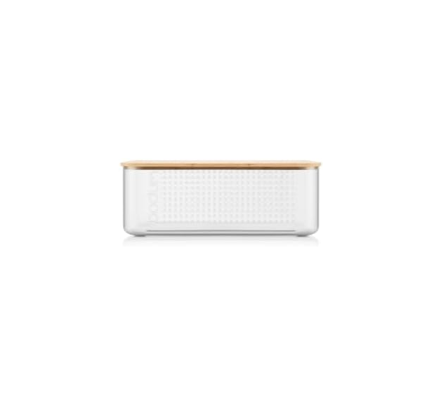 Bodum 11740-10S-2 Bistro Bread Box, Small, Transparent