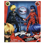 Miraculous Ladybug Mission Accomplished Ladybug & Cat Noir 2-Pack Dolls by Playmates Toys