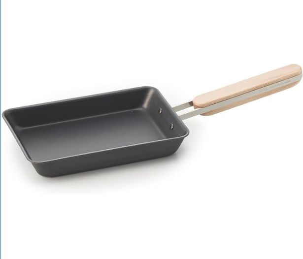 Wahei Freiz eggroll pan 12 x 19 cm/4.7 x 7.5 inch Made in Japan Gas&Induction compatible Nitrided Carbon Steel wahei enzo WMB-3391