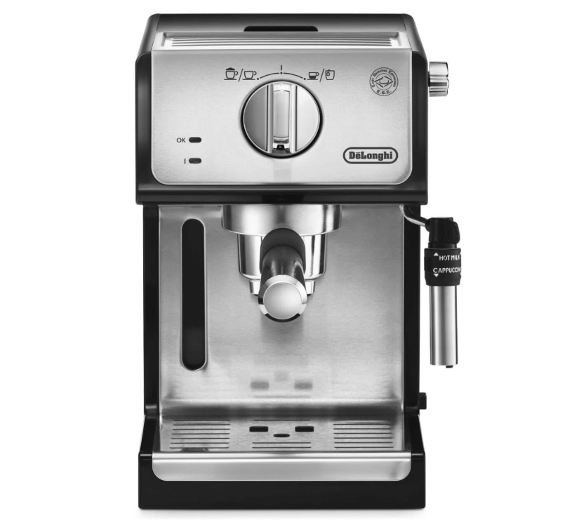 De'Longhi Active Line Adjustable - Manual Espresso Machines ECP35.31, Black