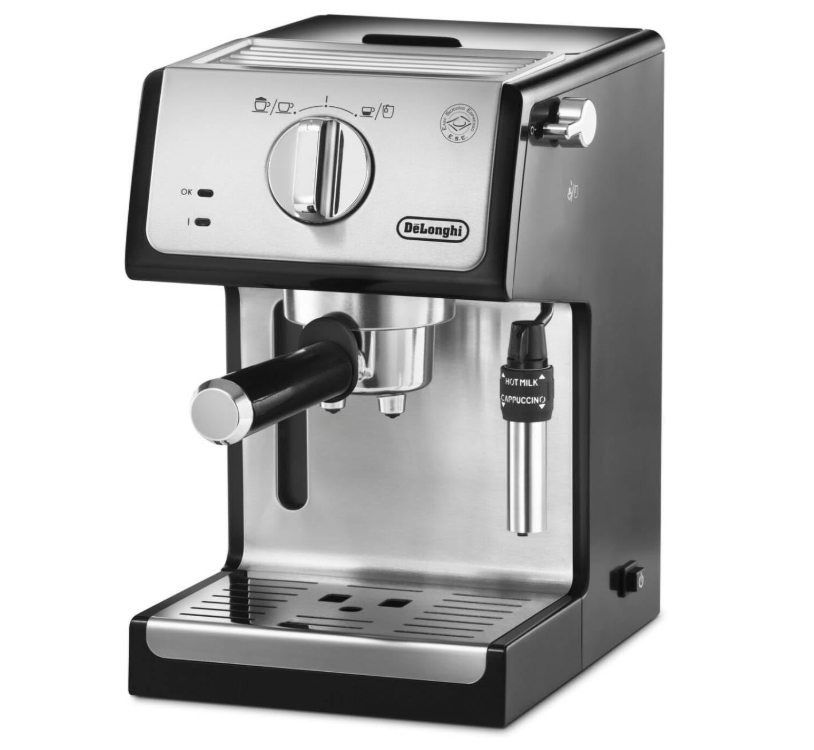 De'Longhi Active Line Adjustable - Manual Espresso Machines ECP35.31, Black