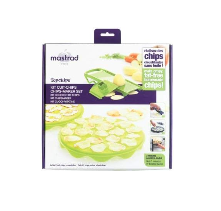TOPCHIPS, SET OF 2, MANDOLIN GREEN, MASTRAD