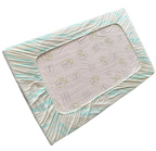 Little Zebra Soft Bamboo Big Cot Mattress Cover, 7.5cm