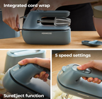 Kenwood QuickMix Go HMP40.000GY - Hand Mixer with 2 Attachments, 350W, Storm Blue