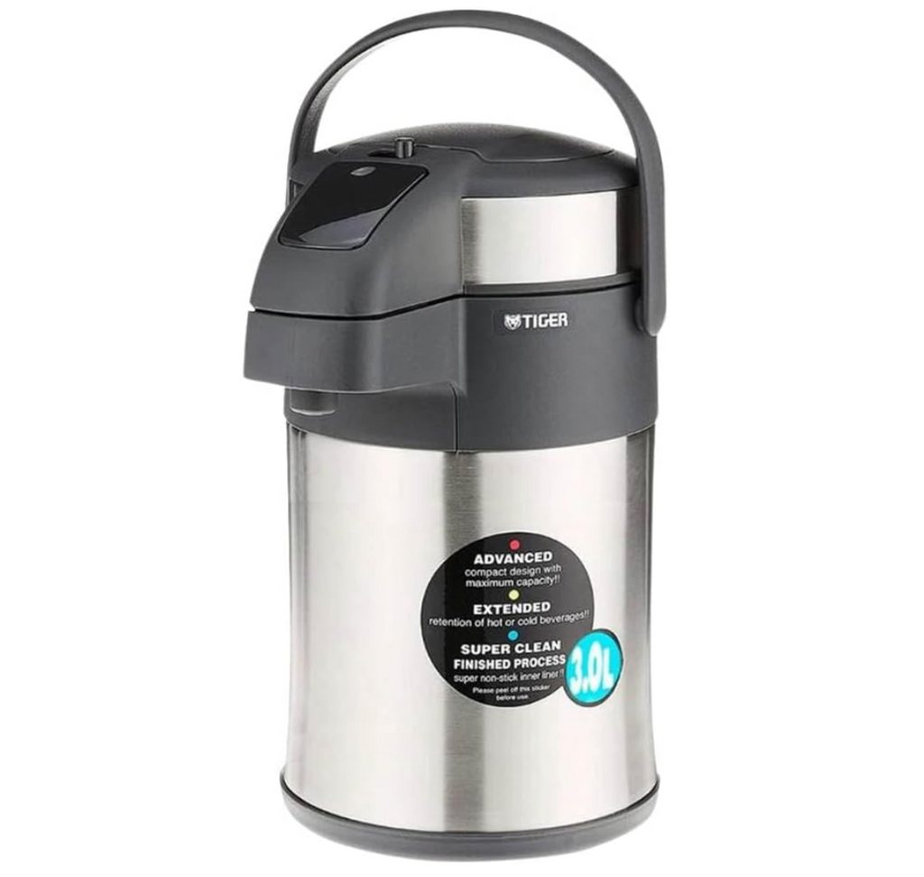 Tiger Stainless Steel Air Pump Jug, 3 L