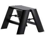 Hasegawa Ladders Ml1.0-1BK Step Ladder, Black