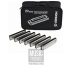 Hohner Bluesband Harmonica 7-Piece Set