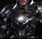Hot Toys Movie Masterpiece Diecast "Iron Man 2" 1/6 Scale Figure Whiplash Mark II