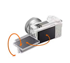Sony ZV-E10 II Vlog Mirrorless Camera Body + 16-50mm Power Zoom Lens ,White With Wireless remote commander