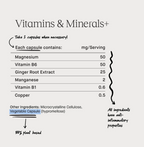 MOOM Vitamins & Mineral+ Capsule 60pcs