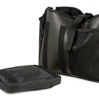 PUMA 07850101 Women's Active Organizer Grip Bag, Puma Black/Bright Gold