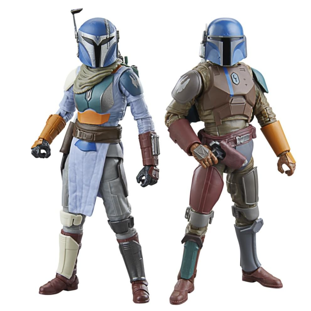 Star Wars The Black Series Mandalorian Shriek-Hawk Trainers, Star Wars: The Mandalorian Collectible 6 Inch Action Figure 2-Pack Main image