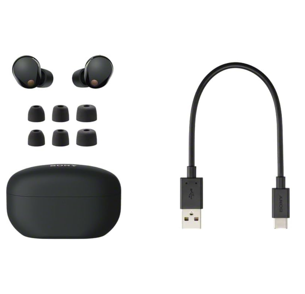 Sony WF-1000XM5 Wireless Noise Cancelling Earbuds, Bluetooth