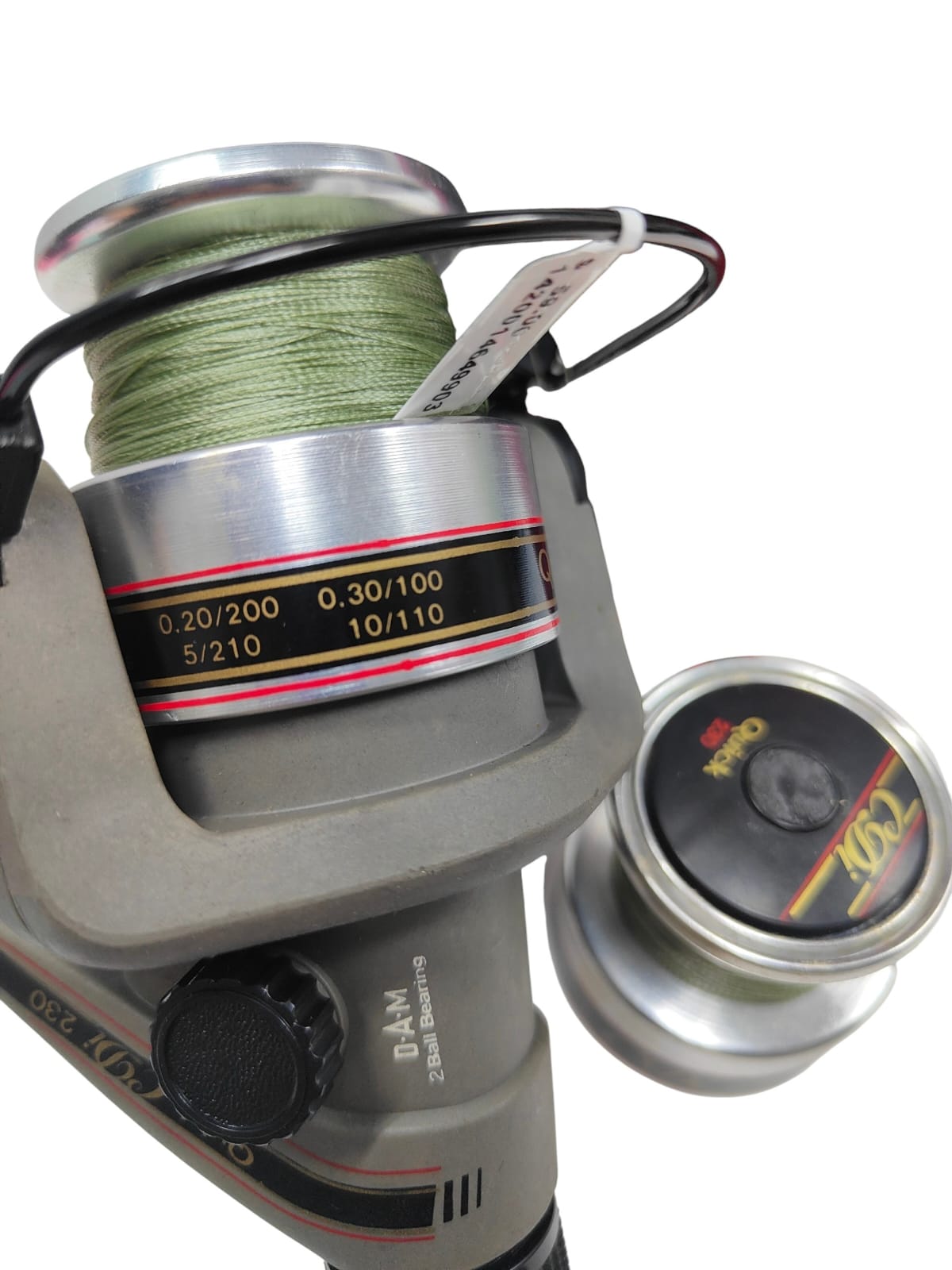 QUICK CDI 230 FISHING REEL-1:5-4/10LBS/110YDS