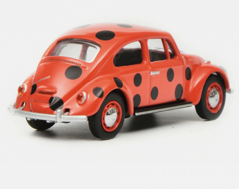 SCHUCO EDITION 1:64 VW KÄFER AB 1966 ROT MARIENKÄFER / RED LADYBUG