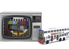 Tiny City Die-cast Model Car - KMB DENNIS Dragon 12m “Television Magazine"