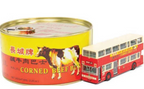 Tiny City Fleetline KMB BACo Greatwall Brand Corned Beef Bus (Diecast Car)