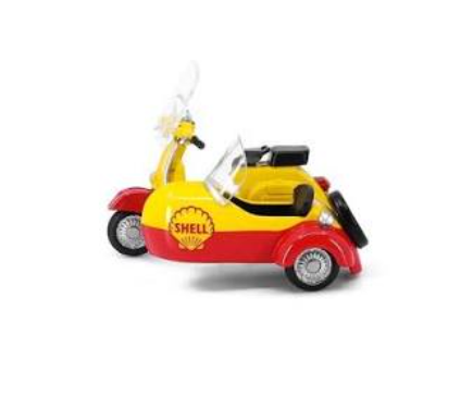 Shell Hong Kong Limited Tiny City Scooter w/Side Car