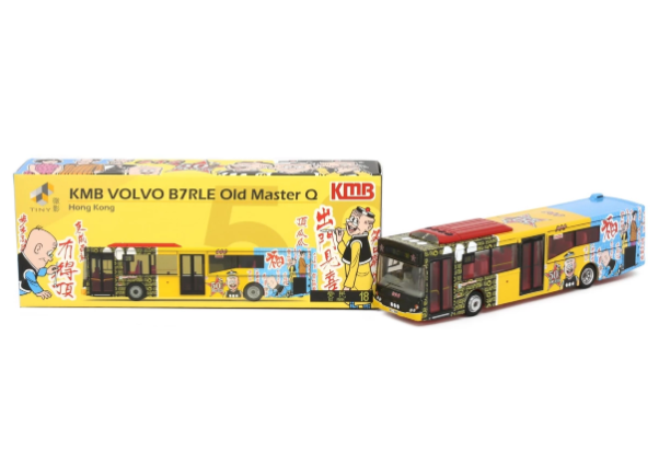 Tiny City Die-cast Model Car - KMB VOLVO B7RLE Old Master Q