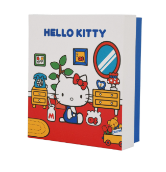 Sanrio Hello Kitty Classic 24K Gold Foil in Frame