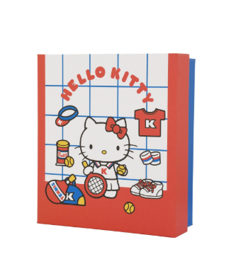 Sanrio Hello Kitty Tennis 24K Gold Foil in Frame