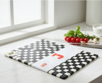 Checkered Chopping Board - 40 x 28 x 0.8cm