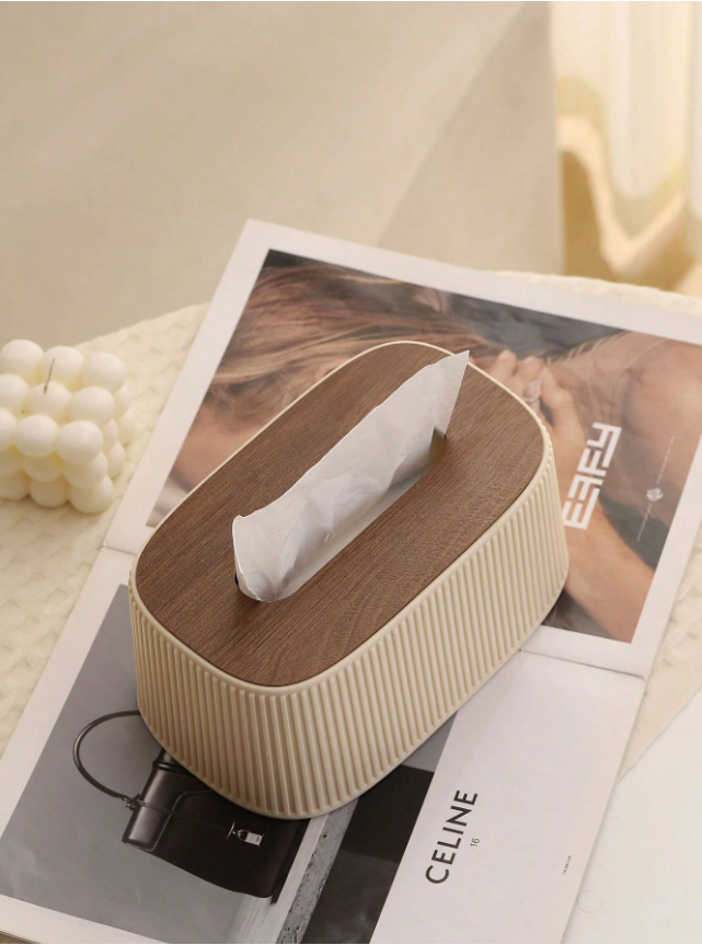 Striped Zen Tissue Box Cover - MSS018