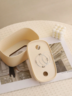 Striped Zen Tissue Box Cover - MSS018