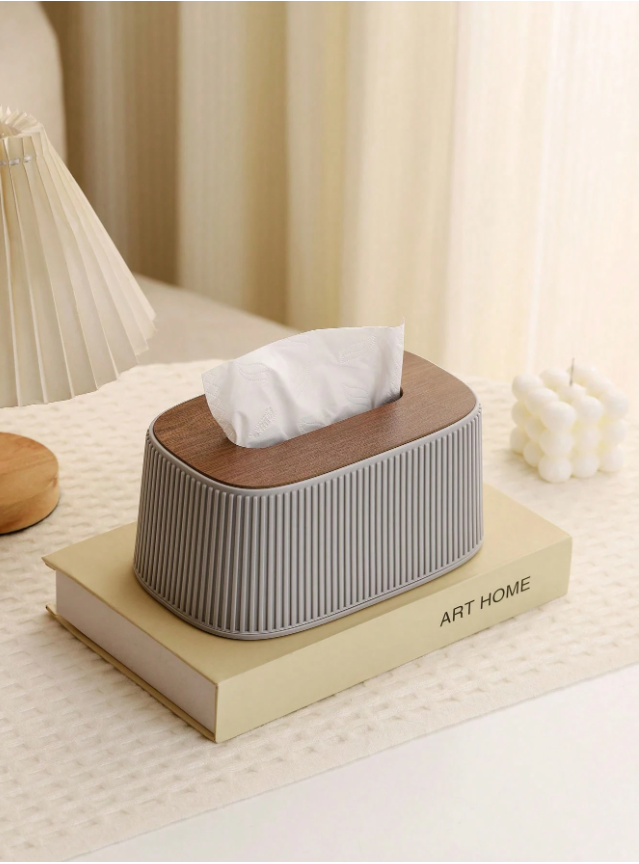 Striped Zen Tissue Box Cover - MSS018