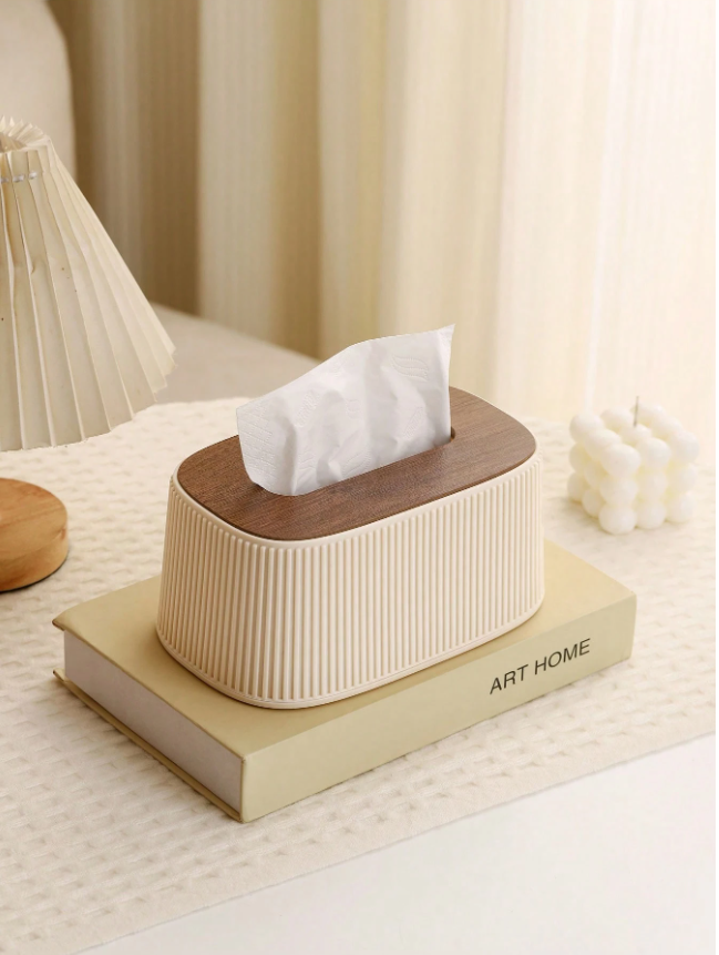Striped Zen Tissue Box Cover - MSS018