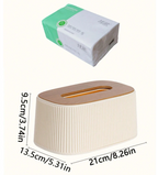 Striped Zen Tissue Box Cover - MSS018