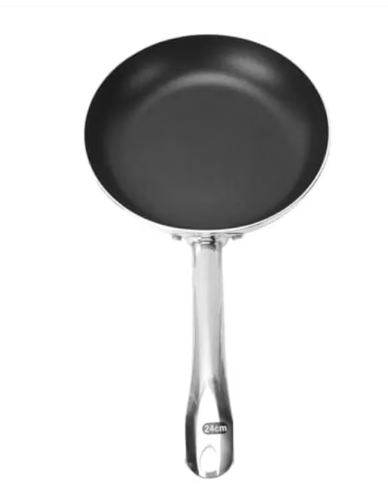 24cm Boutiq Frying Pan - Silver Handle