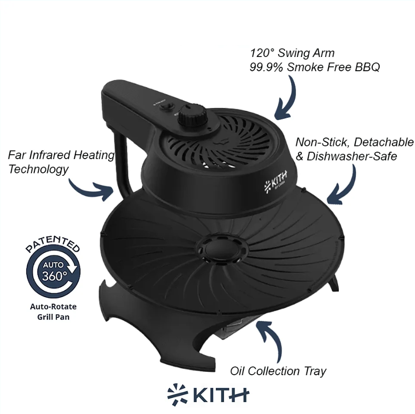 Kith SBGKSG1 Smokeless BBQ Grill Main image