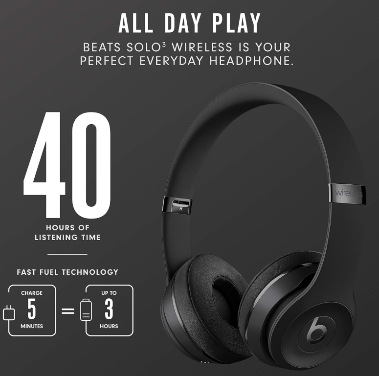 Beats Solo3 Wireless On-Ear Headphones