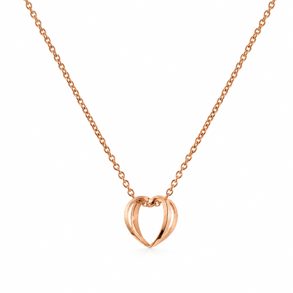 Daniel Wellington DW00400192 Elan Le Coeur Necklace Rose Gold Main image