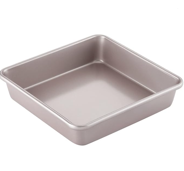 CHEFMADE 9-Inch Square Cake Pan, Non-Stick Deep Dish Bakeware for Oven Baking