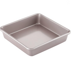 CHEFMADE 9-Inch Square Cake Pan, Non-Stick Deep Dish Bakeware for Oven Baking